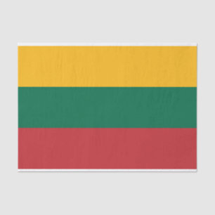 Papier Mousseline Drapeau de la Lituanie