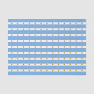 Papier Mousseline Drapeau de l'Argentine