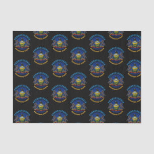 Papier Mousseline Drapeau de l'État de Pennsylvanie, l'État clé de v