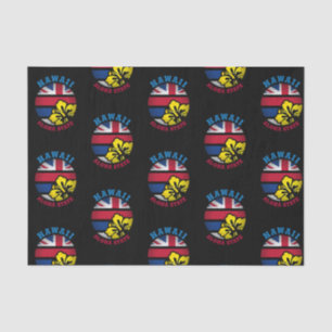 Papier Mousseline DRApeau DE L'ÉTAT HAWAI ALOHA