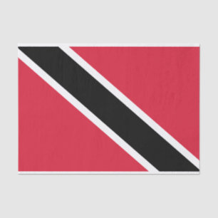 Papier Mousseline Drapeau de Trinité-et-Tobago