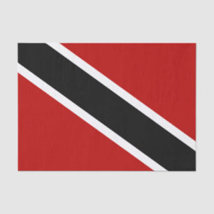 Papier Mousseline Drapeau de Trinité-et-Tobago