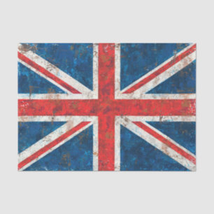 Papier Mousseline Drapeau d'Union Jack