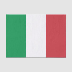 Papier Mousseline Drapeau Italie