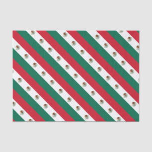 Papier Mousseline Drapeau mexicain de Bandera de México