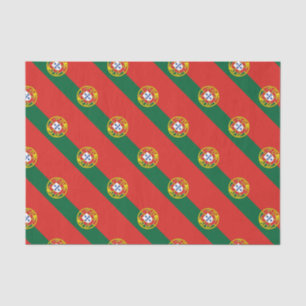 Papier Mousseline Drapeau portugais Bandeira De Portugal