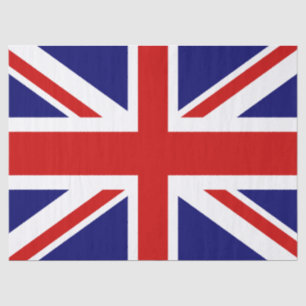 Papier Mousseline Drapeau Union Jack du Royaume-Uni