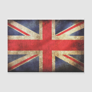 Papier Mousseline Drapeau Union Jack vintage