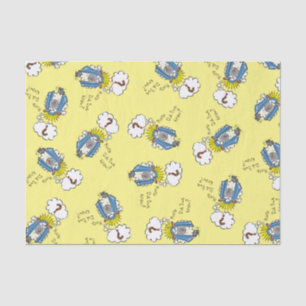 Papier Mousseline Drôle chrétien Noël mignon mouton
