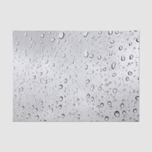 Papier Mousseline Droplets de pluie