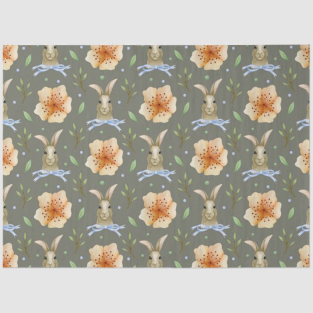 Papier Mousseline Easter Bunny Series Design 12 (Recto)
