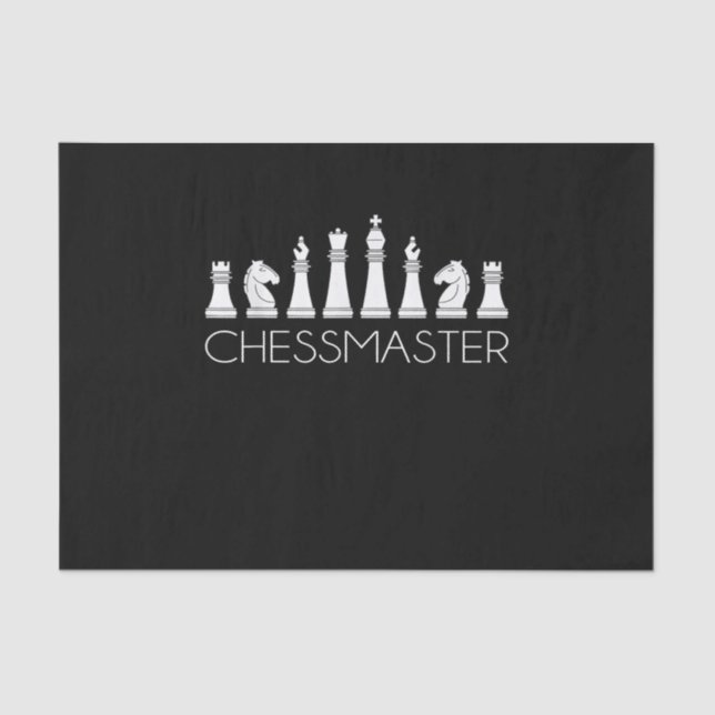 Papier Mousseline Échecs - Chessmaster (Recto)