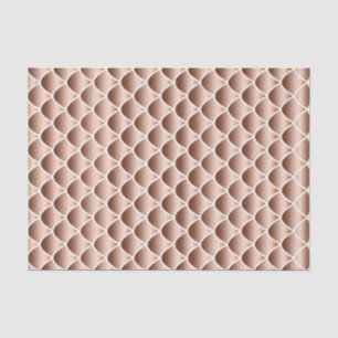 Papier Mousseline Échelles de cuivre de serpent