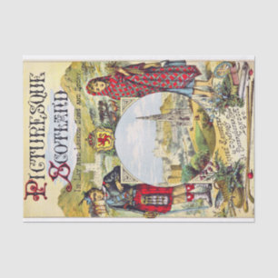 Papier Mousseline Ecosse pittoresque