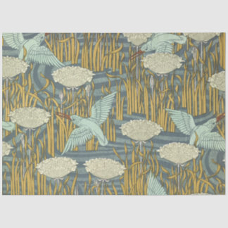 Papier Mousseline Écureuils Art Nouveau