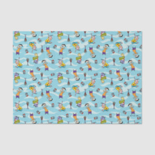 Papier Mousseline Ed, Edd, n Motif Eddy