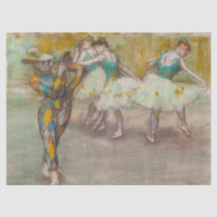 Papier Mousseline Edgar Degas - Harlequin Dance