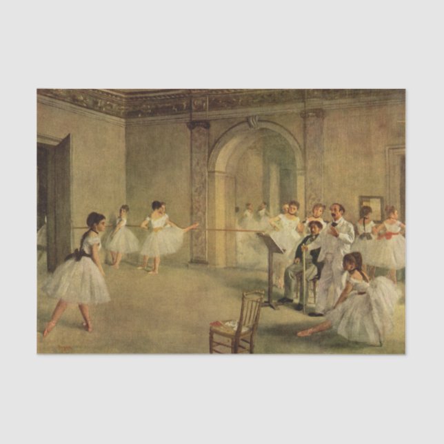 Papier Mousseline Edgar Germain Hilaire Degas (Recto)