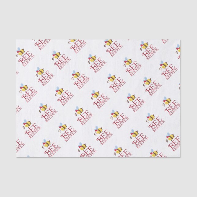 Papier Mousseline Édition de Noël de gardien d'abeille (Recto)