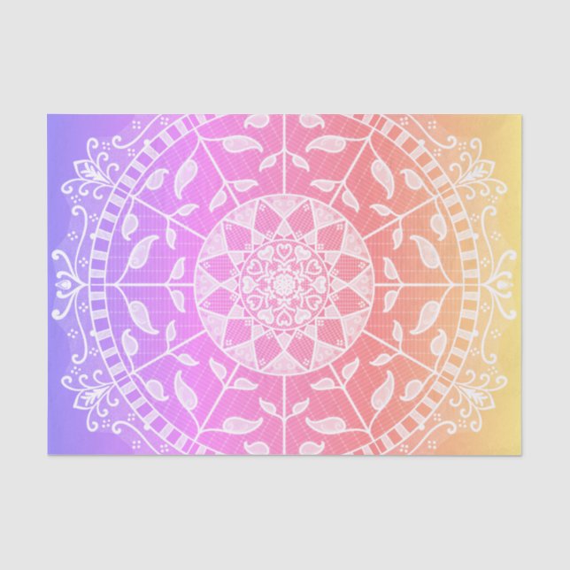 Papier Mousseline Édition spéciale Gwias Mandala (Recto)