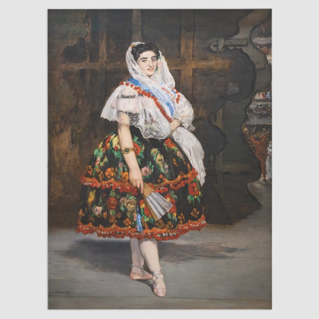 Papier Mousseline Edouard Manet - Lola de Valence (Créateur téléchargé)