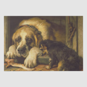 Papier Mousseline Edwin Landseer Découpage des miettes douteuses