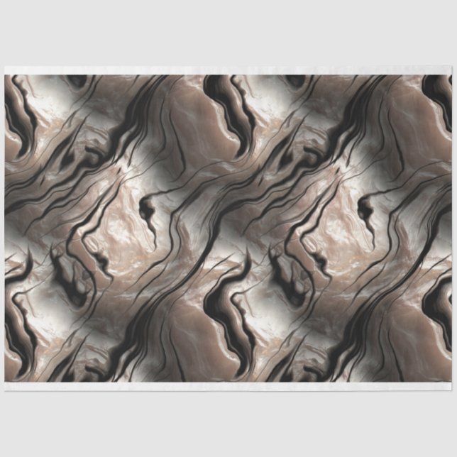 Papier Mousseline Effet de la perle d'Opalescence (Recto)
