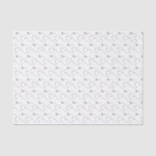 Papier Mousseline Éffrayant Ghost Happy Halloween Trick ou Treat Pri