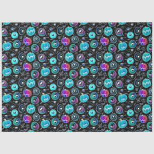 Papier Mousseline Éffrayant Halloween Monster Eyeballs Motif