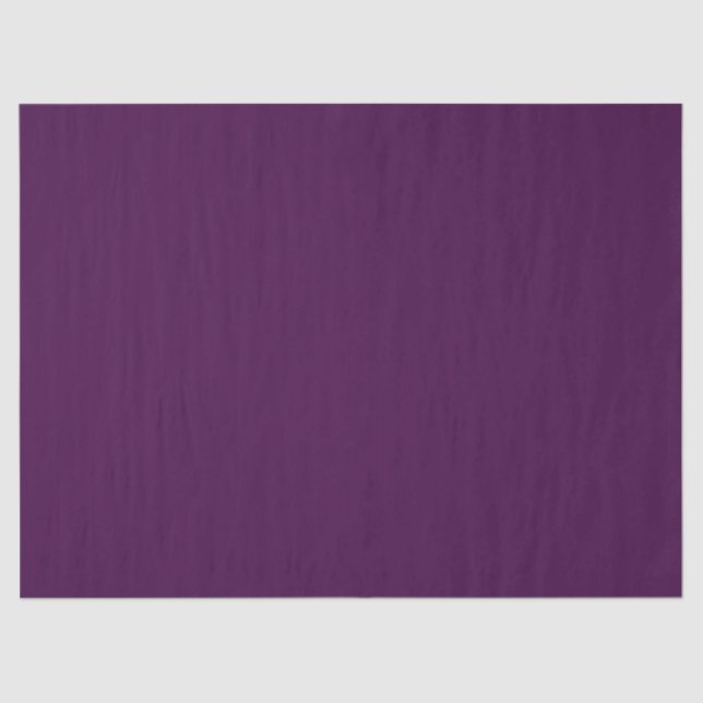 Papier Mousseline Eggplant Purple Solid (Recto)