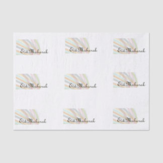 Papier Mousseline Eid Mubarak