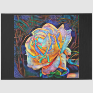 Papier Mousseline Elégant brillant unique Rose Art Dream