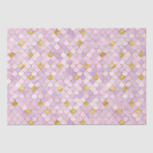 Papier Mousseline Élégant dégradé de pourpre en feuille métallique e