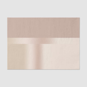 Papier Mousseline Elégant et élégant rose doré brun
