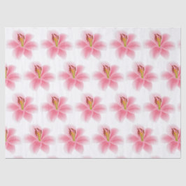 Papier Mousseline Élégant Floral Moderne