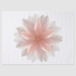 Papier Mousseline Élégant Floral Moderne