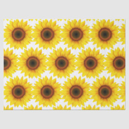 Papier Mousseline Élégant Floral Moderne