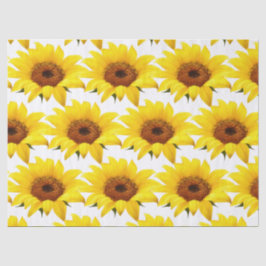 Papier Mousseline Élégant Floral Moderne