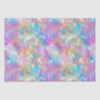 Papier Mousseline Élégant Iridescente Motif en verre de qualité : Lu