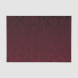Papier Mousseline Élégant modèle floral bourguignon moderne