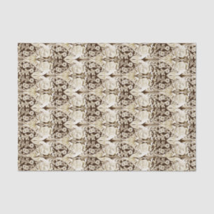 Papier Mousseline Élégant motif floral victorien Vintage Découpage