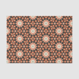 Papier Mousseline Élégant Motif géométrique élégant Floral Abstrait