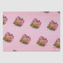 Elégant poitrine rose floral simple