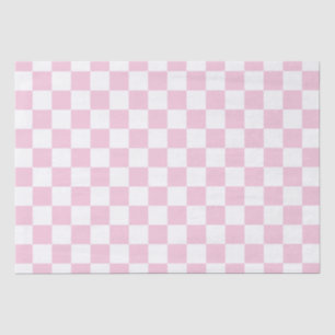 Papier Mousseline Elégant tableau de bord blanc et rose