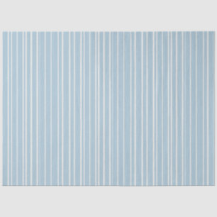 Papier Mousseline Elégante découpage bleu et blanc d'oeuf de canard
