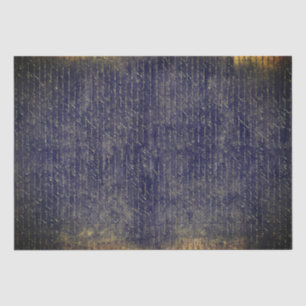 Papier Mousseline Élégante lettre manuscrite Vintage foncée Indigo