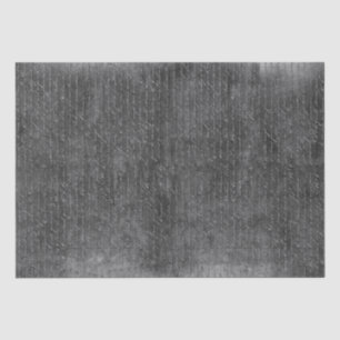 Papier Mousseline Élégante lettre manuscrite Vintage gris foncé