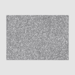 Papier Mousseline Elégante Parties scintillant noire et argent