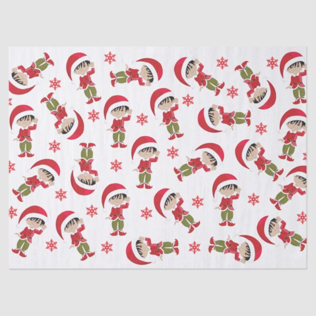 Papier Mousseline Elf Boy asiatique (Recto)