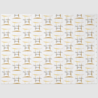 Papier Mousseline Emballage d'anniversaire de Gemini